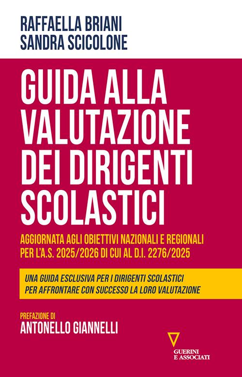 Guida alla valutazione dei dirigenti scolastici - copertina