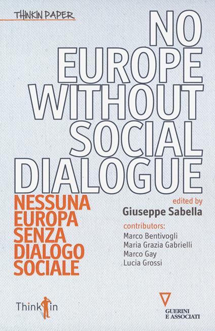 No Europe without social dialogue-Nessuna Europa senza dialogo sociale - copertina