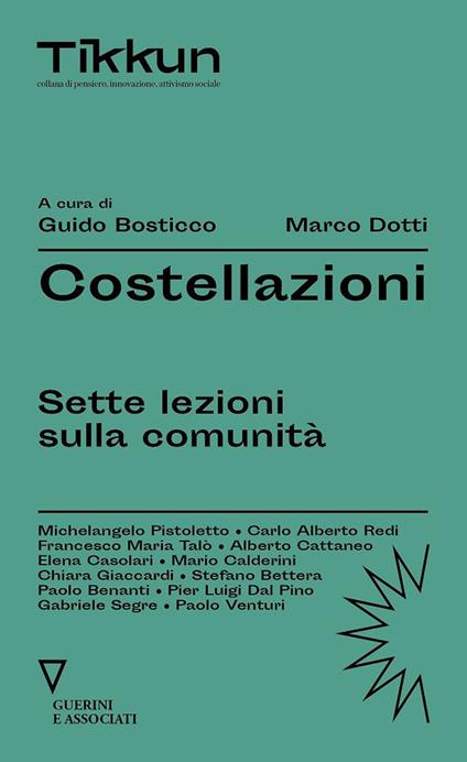 Costellazioni. Sette lezioni sulla comunità - copertina