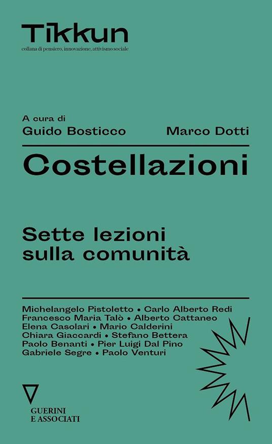 Costellazioni. Sette lezioni sulla comunità - copertina