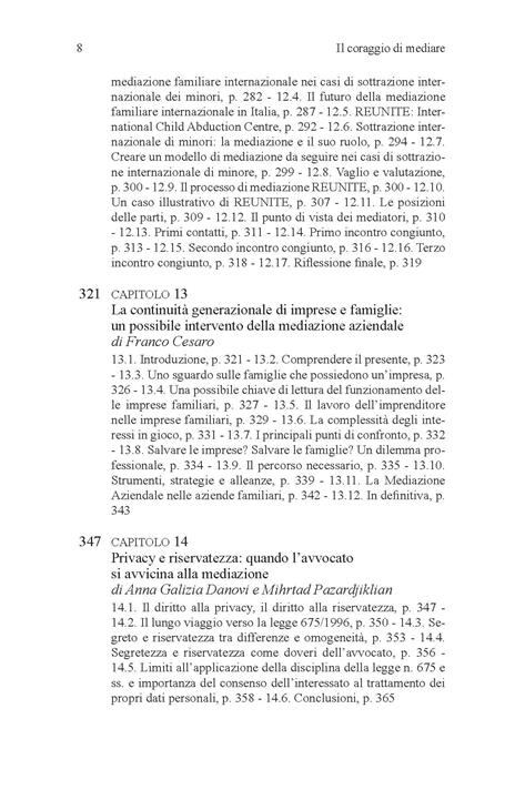 Il coraggio di mediare. Contesti, teorie e pratiche di dialogo per la prevenzione e gestione del conflitto. Nuova ediz. - 6