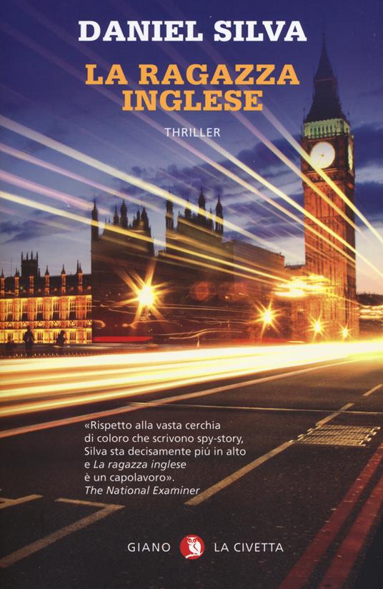 La ragazza inglese - Daniel Silva - copertina