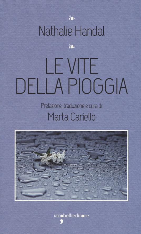 Le vite della pioggia - Nathalie Handal - copertina