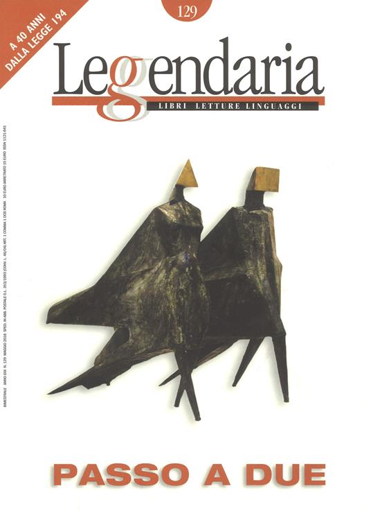 Leggendaria. Vol. 129: Passo a due. A 40 anni dalla Legge 194 - copertina