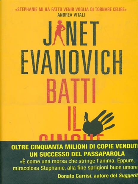Batti il cinque - Janet Evanovich - copertina