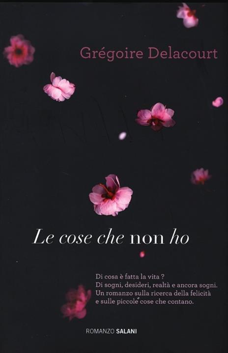 Le cose che non ho - Grégoire Delacourt - copertina