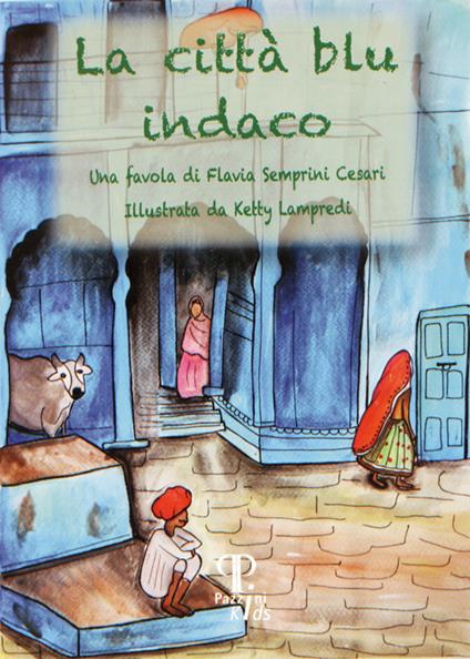 La città blu indaco - Flavia Semprini Cesari - copertina