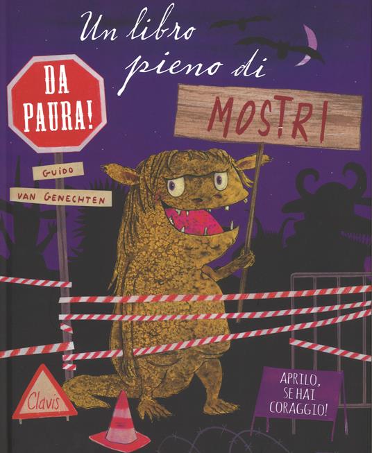 Un libro pieno di mostri da paura! Ediz. a colori - Guido Van Genechten - copertina