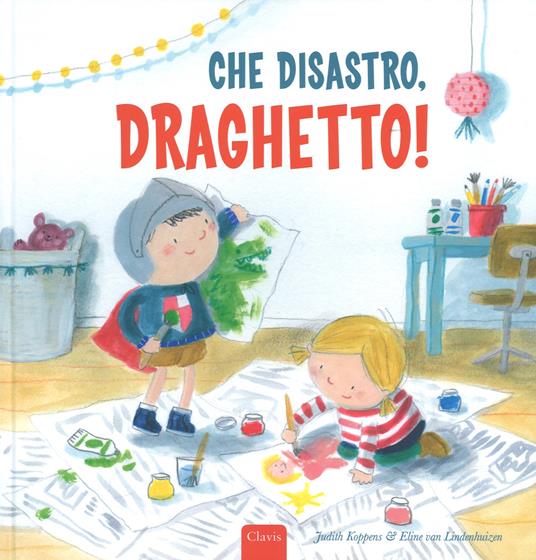Che disastro, Draghetto! Ediz. a colori - Judith Koppens,Eline Van Lindenhuizen - copertina
