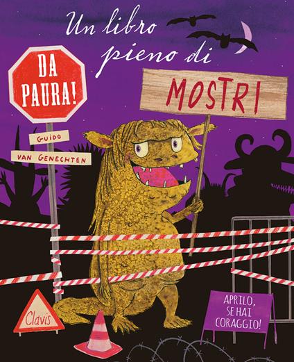 Un libro pieno di mostri da paura! Ediz. a colori - Guido Van Genechten - copertina