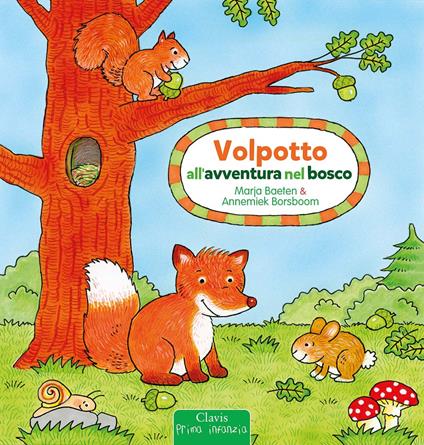 Volpotto all'avventura nel bosco - Marja Baeten - copertina