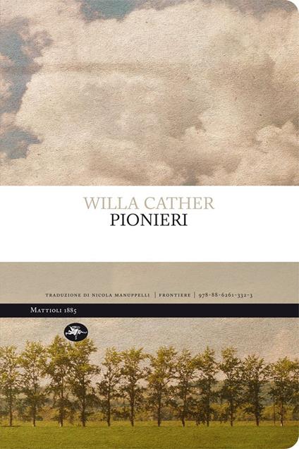 Pionieri - Willa Cather - copertina