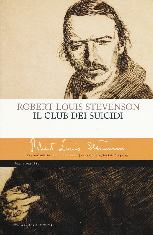 Il club dei suicidi - Robert Louis Stevenson - copertina