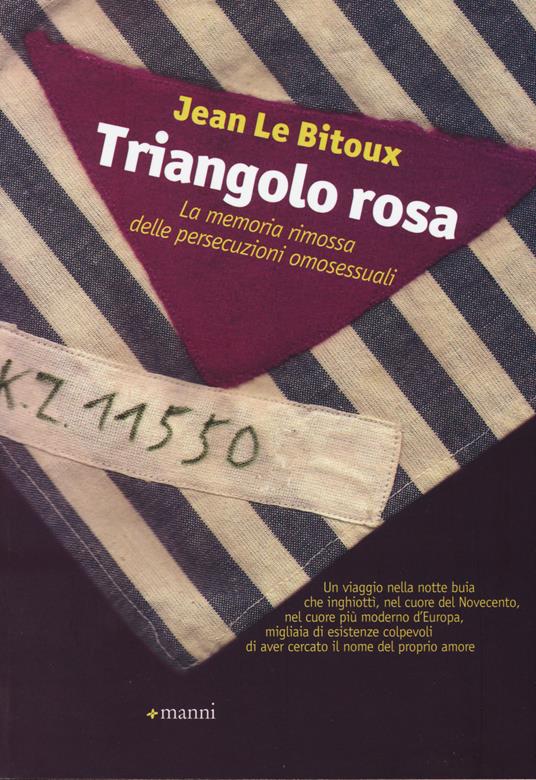 Triangolo rosa. La memoria rimossa delle persecuzioni omosessuali - Jean Le Bitoux - copertina