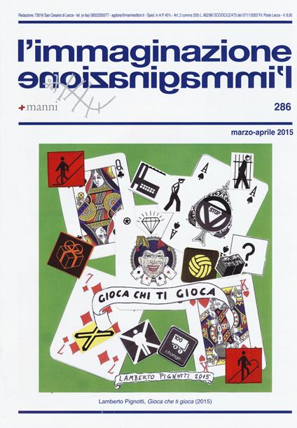 L'immaginazione. Vol. 286 - copertina