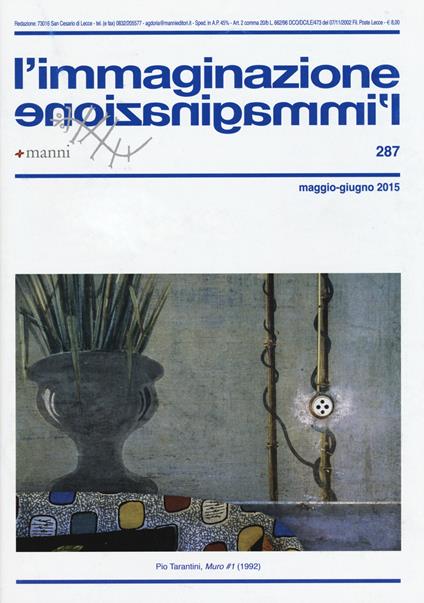 L'immaginazione. Vol. 287 - copertina