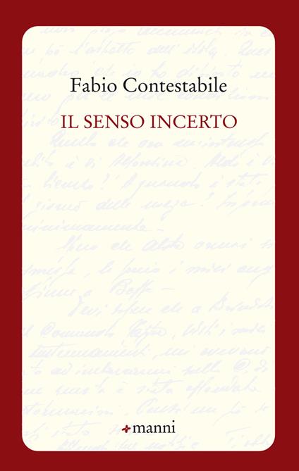 Il senso incerto - Fabio Contestabile - copertina