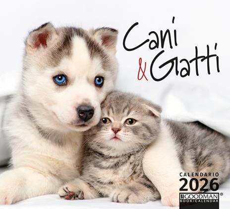 Calendario Cani & Gatti 2026 Pocket