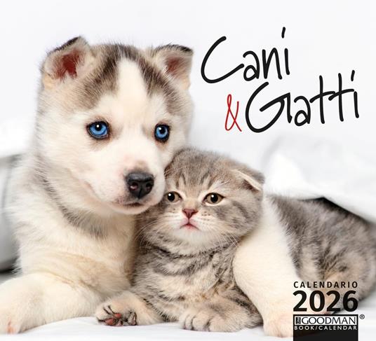Calendario Cani & Gatti 2026 Pocket