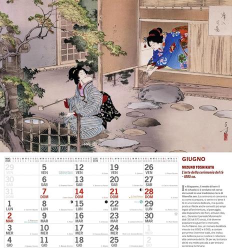 Calendario Arte Giapponese 2026 - 4