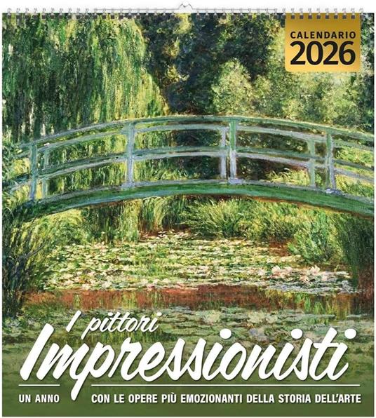 Calendario i Pittori Impressionisti 2026