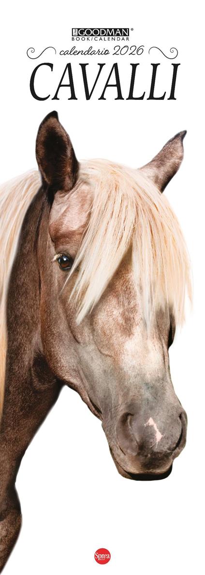 Cavalli. Calendario Argos Compiega 2026. Long - copertina