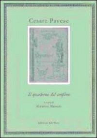 Cesare Pavese. Il quaderno del confino - copertina