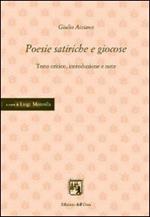 Poesie satiriche e giocose