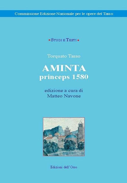 Aminta «princeps». 1580 - Torquato Tasso - copertina