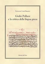 Giulio Polluce e la critica della lingua greca