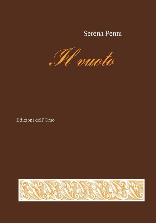 Il vuoto - Serena Penni - copertina