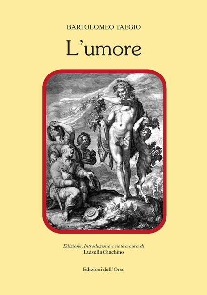 L' umore - Bartolomeo Taegio - copertina
