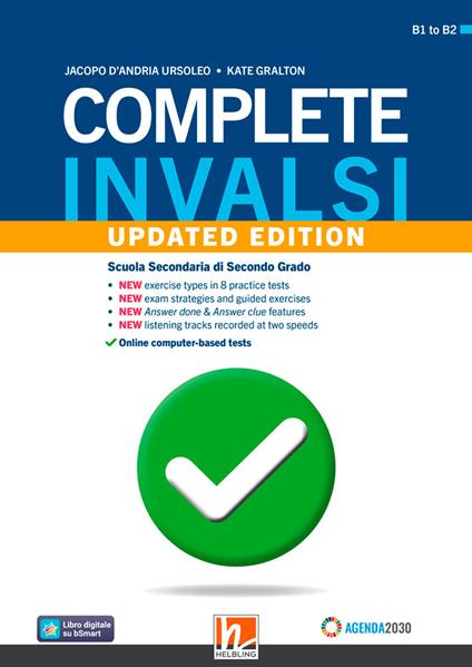 Complete INVALSI. Updated Edition - Jacopo D'Andria Ursoleo,Kate Gralton - copertina
