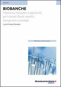 Biobanche - Luciana Caenazzo - copertina