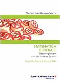 Matematica generale - Claudio Marini,Giuseppe Scianna - copertina