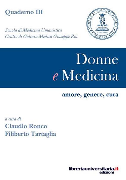 Donne e medicina. Amore, genere, cura - copertina