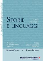Storie e linguaggi. Rivista di studi umanistici. Ediz. italiana e inglese (2017). Vol. 3\1