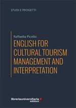 English for cultural tourism management and interpretation
