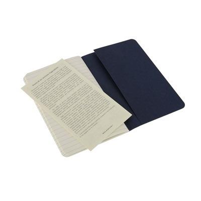 Quaderno Cahier Moleskine pocket a righe. Set da 3 - 3