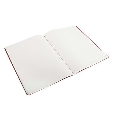Quaderno Cahier Journal Moleskine XL a pagine bianche rosso. Cranberry Red. Set da 3 - 2