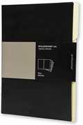 Cartoleria Cartelletta Moleskine Folio Prof Fil. Nero. Set 3 pezzi Moleskine