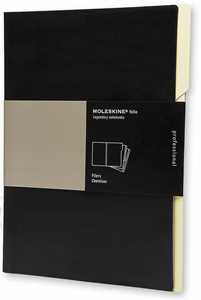Cartoleria Cartelletta Moleskine Folio Prof Fil. Nero. Set 3 pezzi Moleskine