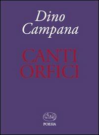 Canti orfici - Dino Campana - copertina