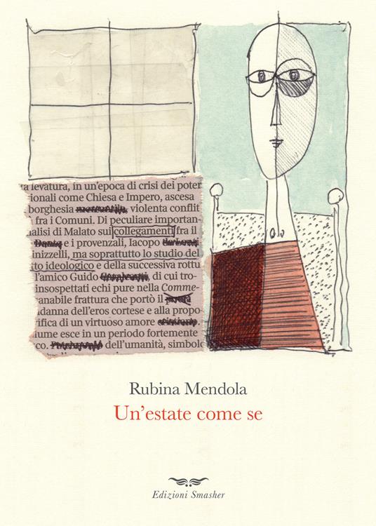 Un' estate come se - Rubina Mendola - copertina