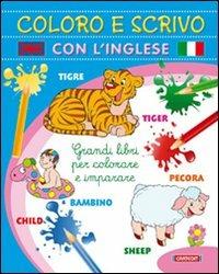 Coloro e scrivo con l'inglese. Ediz. illustrata - copertina