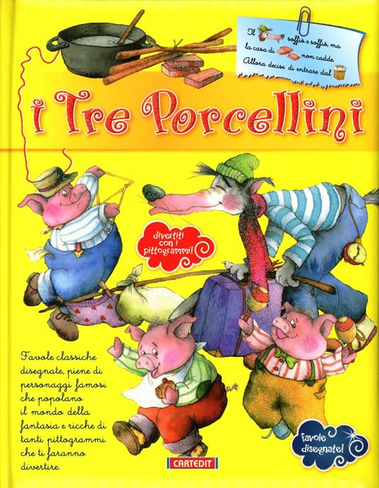 I tre porcellini. Ediz. illustrata - copertina