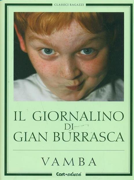 Il giornalino di Gian Burrasca - Vamba - copertina