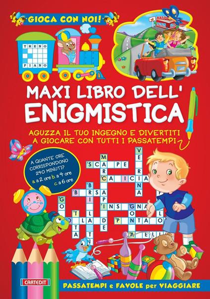 Maxi libro dell'enigmistica - copertina