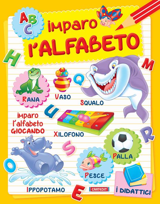 Imparo l'alfabeto. Ediz. illustrata - copertina