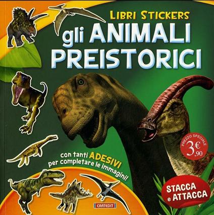 Gli animali preistorici - copertina